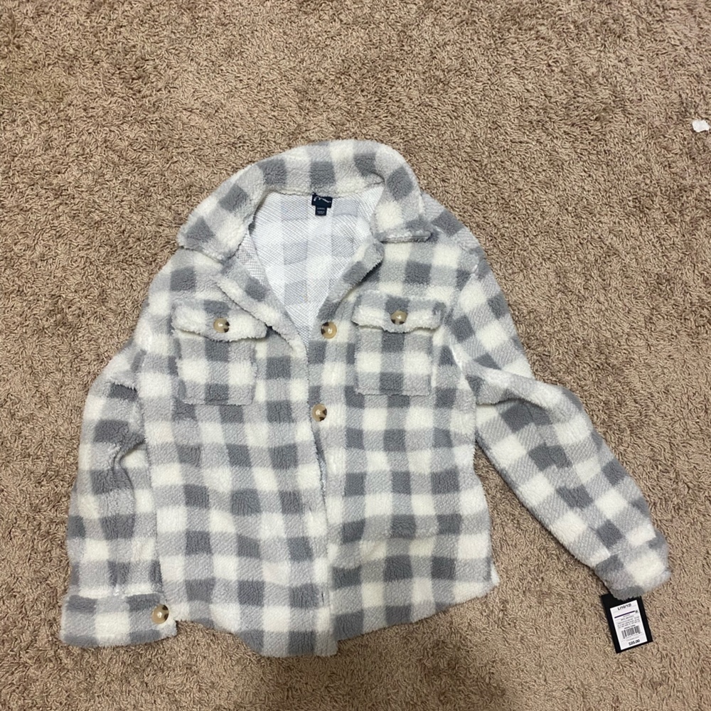 Plaid sweater